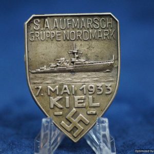 SA Aufmarsch gruppe Nordmark Kiel 1933 Tinnie
