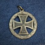 1914 Iron cross medallion Silver marked