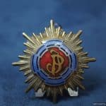 WW2 Polish 1st Light Horse Cavalry Regiment Post war replacement badge