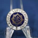 Danziger Luftschutzbund Enamel