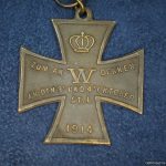 1914 American made Iron cross merit Award for German American Festival in St. Louis