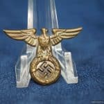 SA/SS or early political cap eagle in Tombac