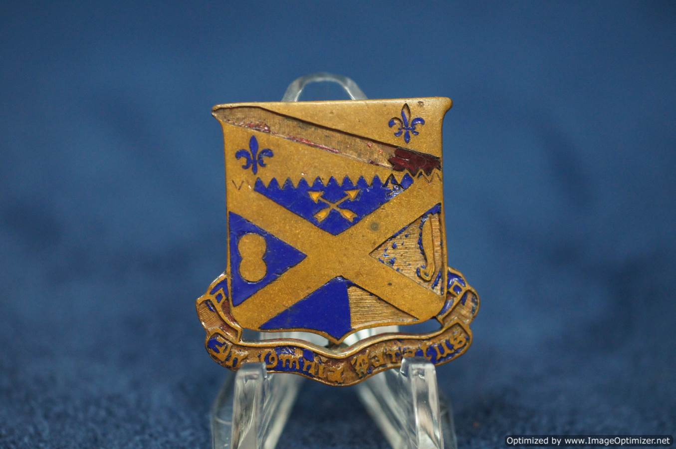 185th Infantry DI pin