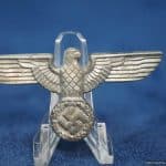 Political cap Eagle in silver
