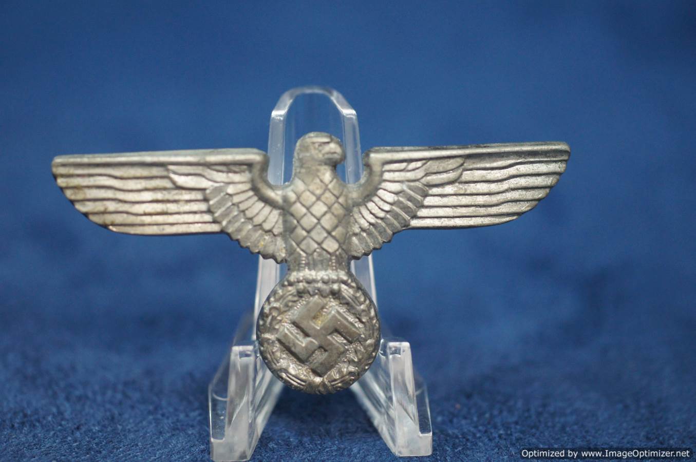 Political cap Eagle in silver
