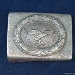 Luftwaffe Buckle in Aluminum