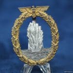 Mine Sweeper Badge in Zinc un marked