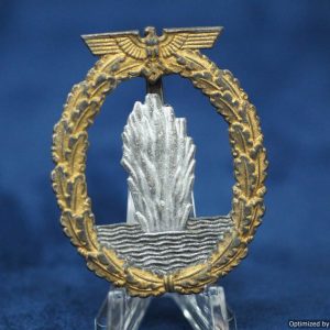 Mine Sweeper Badge in Zinc un marked