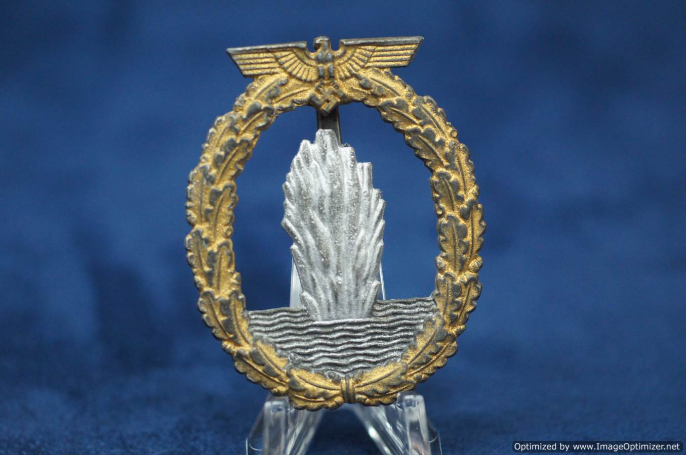 Mine Sweeper Badge in Zinc un marked