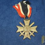 War Merit Cross with swords by Förster & Barth marked 10