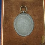 West Wall medal with post war case