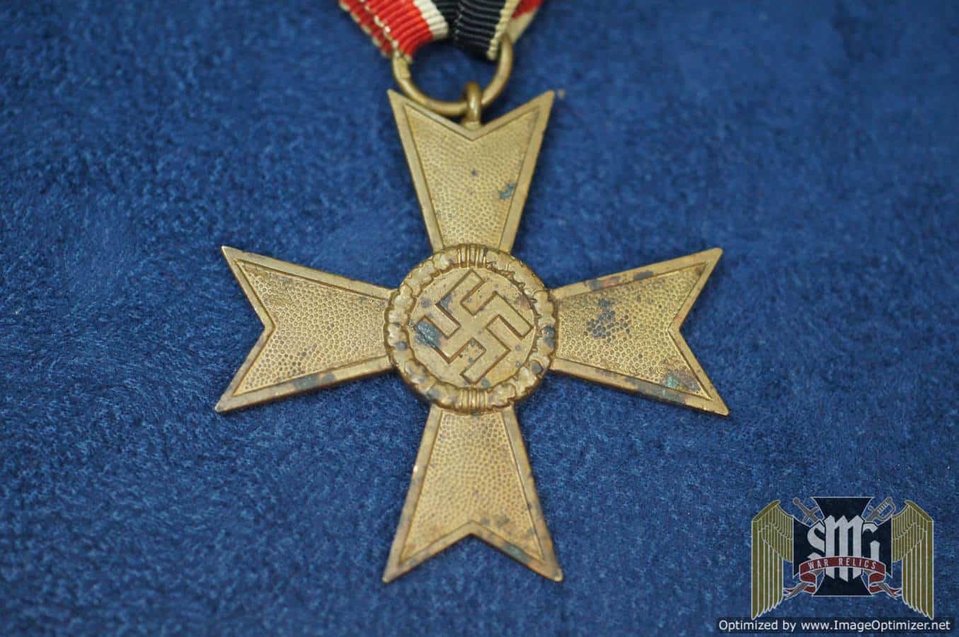 War merit Cross w/o swords marked 50 by Gschiermeister
