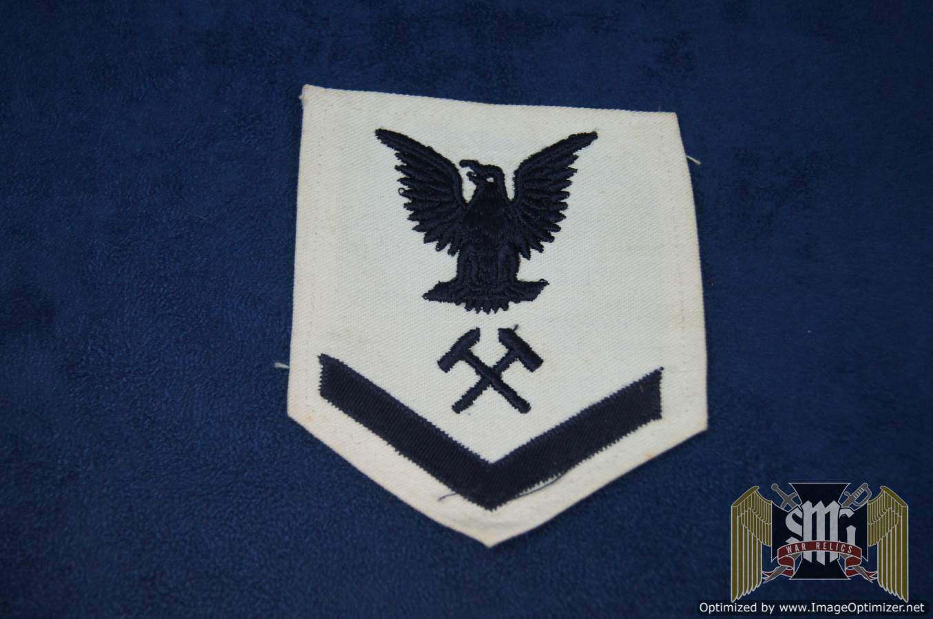 SMGL-2745 WW2 WWII USN Shipfitter Chevron