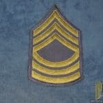 US Army Major Sergeant Cut edge