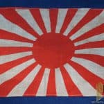 Japanese Rising sun civilian flag
