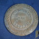 brass Revolutionary war Veteran Grave marker