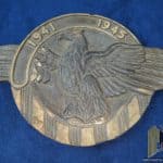 brass World War 2 Grave marker
