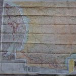 Original U.S. WWII 1943 Color Silk Escape Map 43/A 43/B