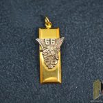 "ad Astra per Aspera" Lieutenant bar Gold Fill commemorative pennant