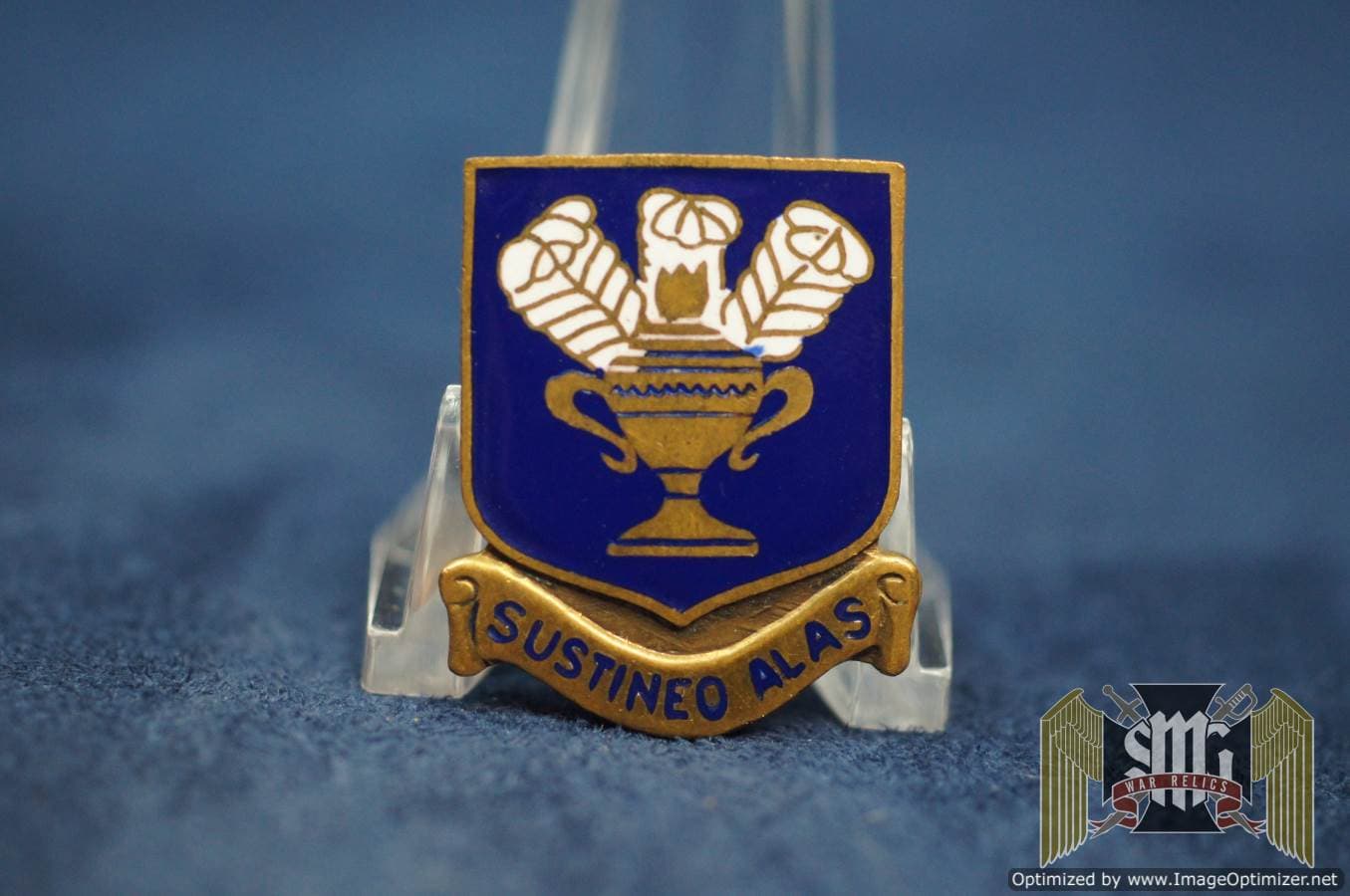 U.S. Air Corps Flying Training Command DI pin Early screw back