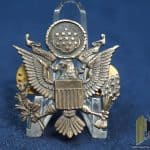 U.S. WW2 Airforces visor badge sterling?