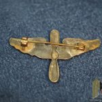 U.S. WW2 Sterling marked Aircorps Lapel pin 38mm