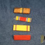 U.S. WW2 Assorted ribbon bars 4pc lot