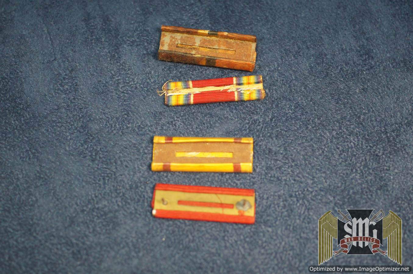U.S. WW2 Assorted ribbon bars 4pc lot