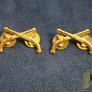 WW2 Military police lapel pins match set
