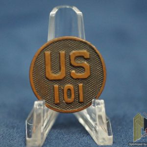 U.S. WWI US 101 Collar Disc