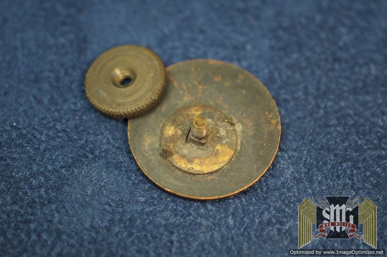 U.S. WWI US 101 Collar Disc