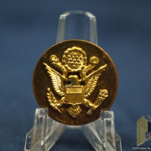U.S. WWII Early screw back type great seal Collar Disc
