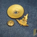 U.S. WWII Early screw back type medical Collar Disc
