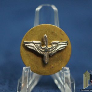 U.S. WWII Early screw back type aircorps Collar Disc
