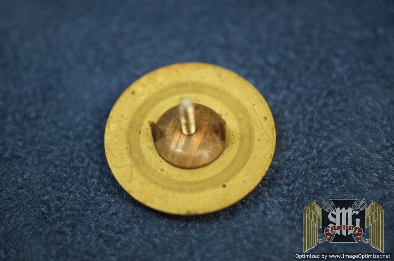 U.S. WWII Early screw back type aircorps Collar Disc
