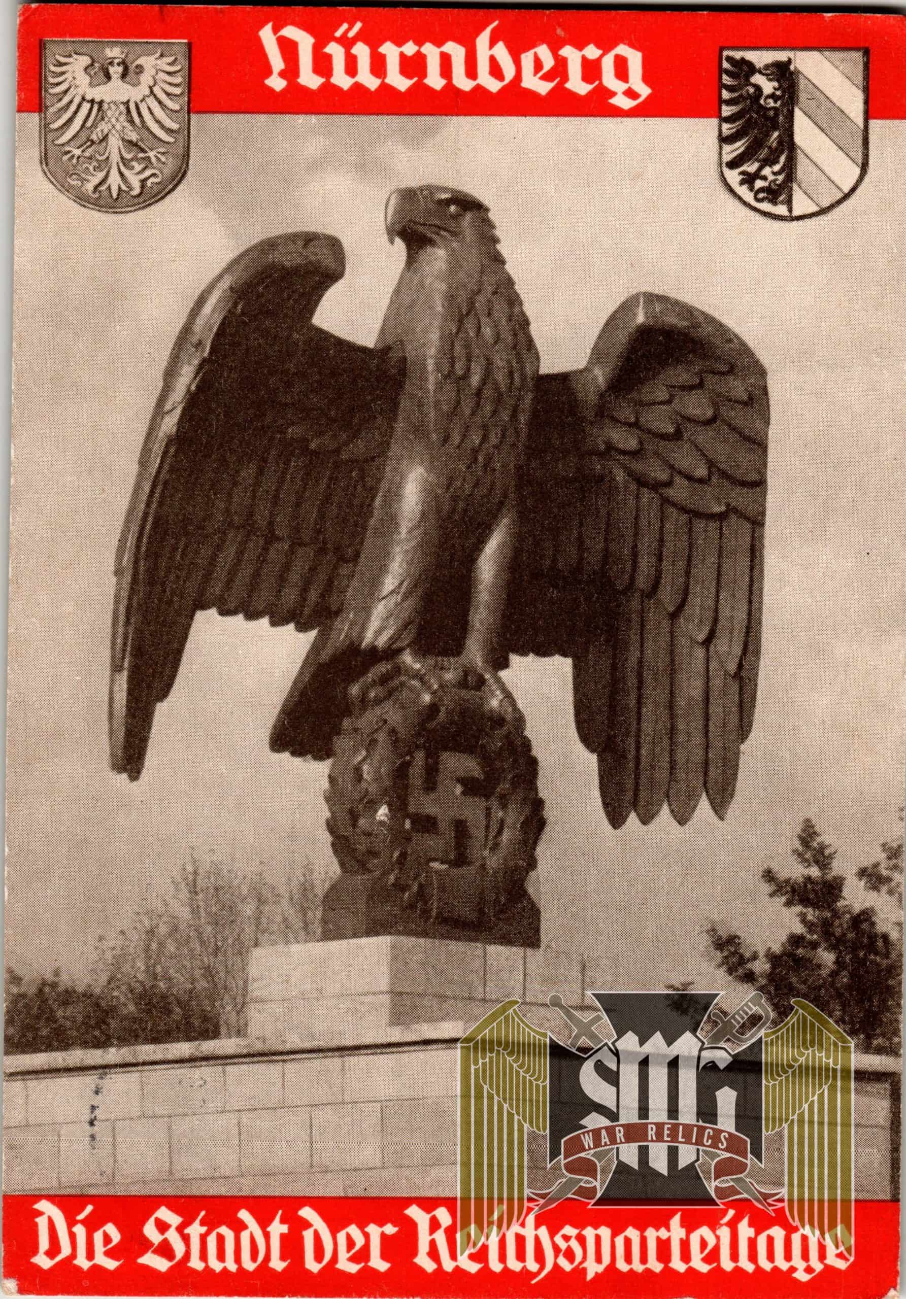 1936 Nurnberg Rally postcard