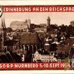 Erinnerung an den Reichsparteitag nürnberg 1934 postcard