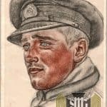 SMGL-2729 Willrich postcard portrait of U-Boot Kaptlt. Schultzes. VDA