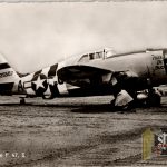 French Plane post card "Le P. 47, S." "huckle De Buck"