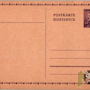 SMGL-2781 Pre stamped Hitler Postcards 50/60 pair