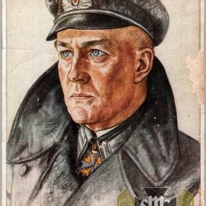 Ein Regimentskommandeur VDA postcard