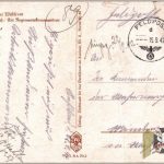 Ein Regimentskommandeur VDA postcard