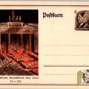 Deutschland uber alles! postcard