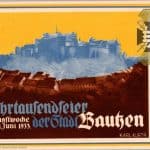 BAUTZEN JAHRTAUSENDFEIER postcard
