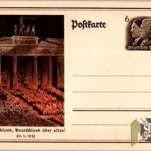 SMGL-2770 Deutschland uber alles! postcard