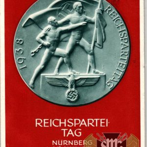 SMGL-2766 Reichsparteitag Nurnberg Postcard 1938