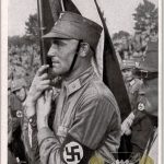 Germany Awakes Cigarette album card/photo SA MAN