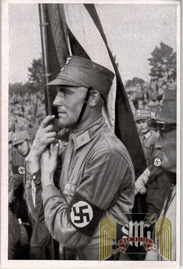 Germany Awakes Cigarette album card/photo SA MAN