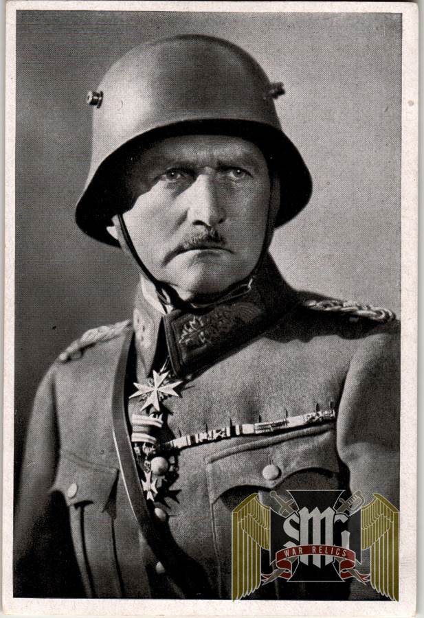 Germany Awakes Cigarette album card/photo Ritter von Epp