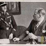 Germany Awakes Cigarette album card/photo SS Leader Sepp Dietrich